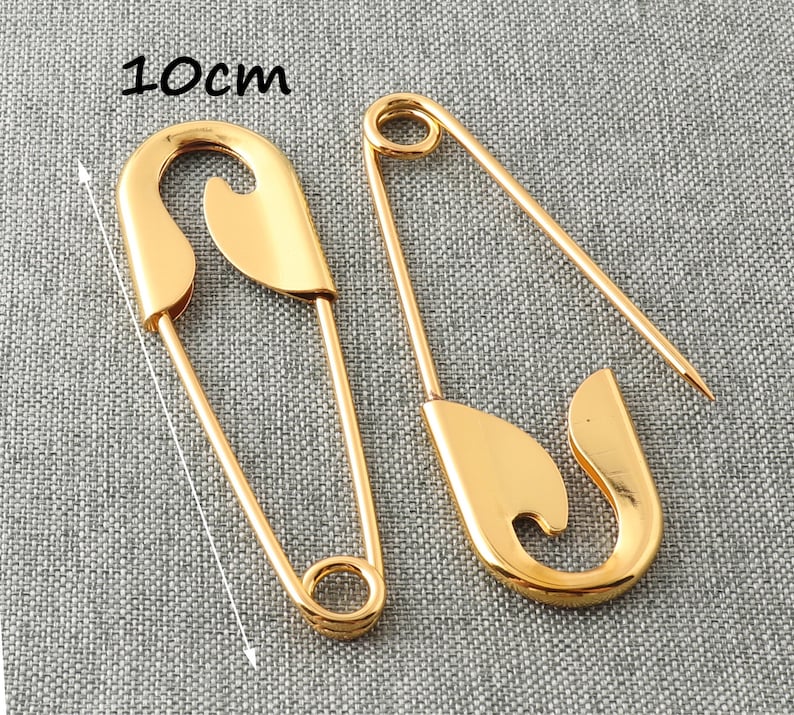 Extra Large Safety Pins Oversized Safety Pins Brooch Jumbo Etsy