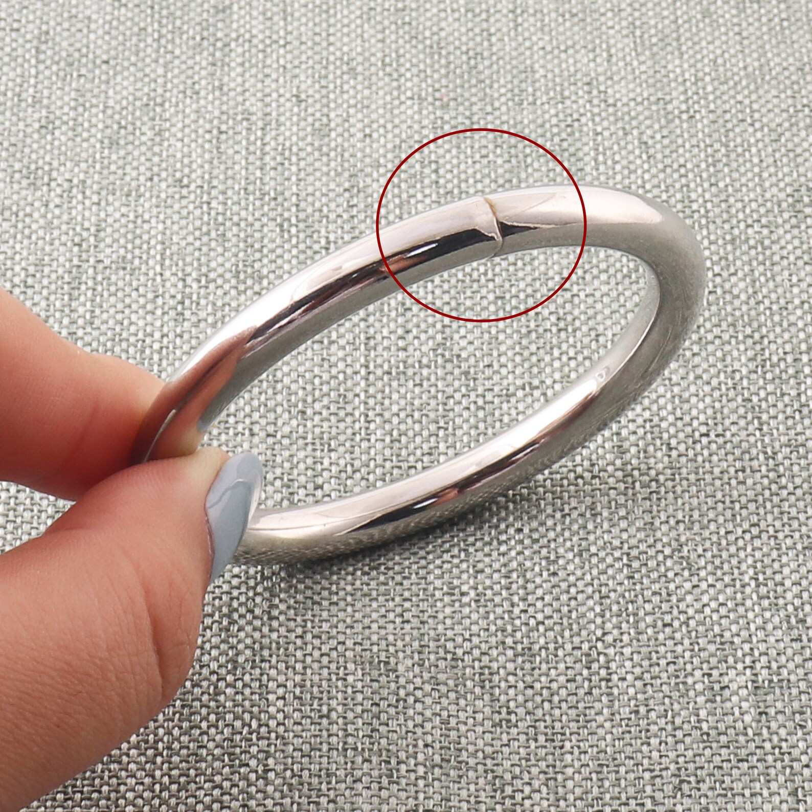 2 Inch O Ring Extra Large Jump Ring Thick Open Round Jump Ring Etsy