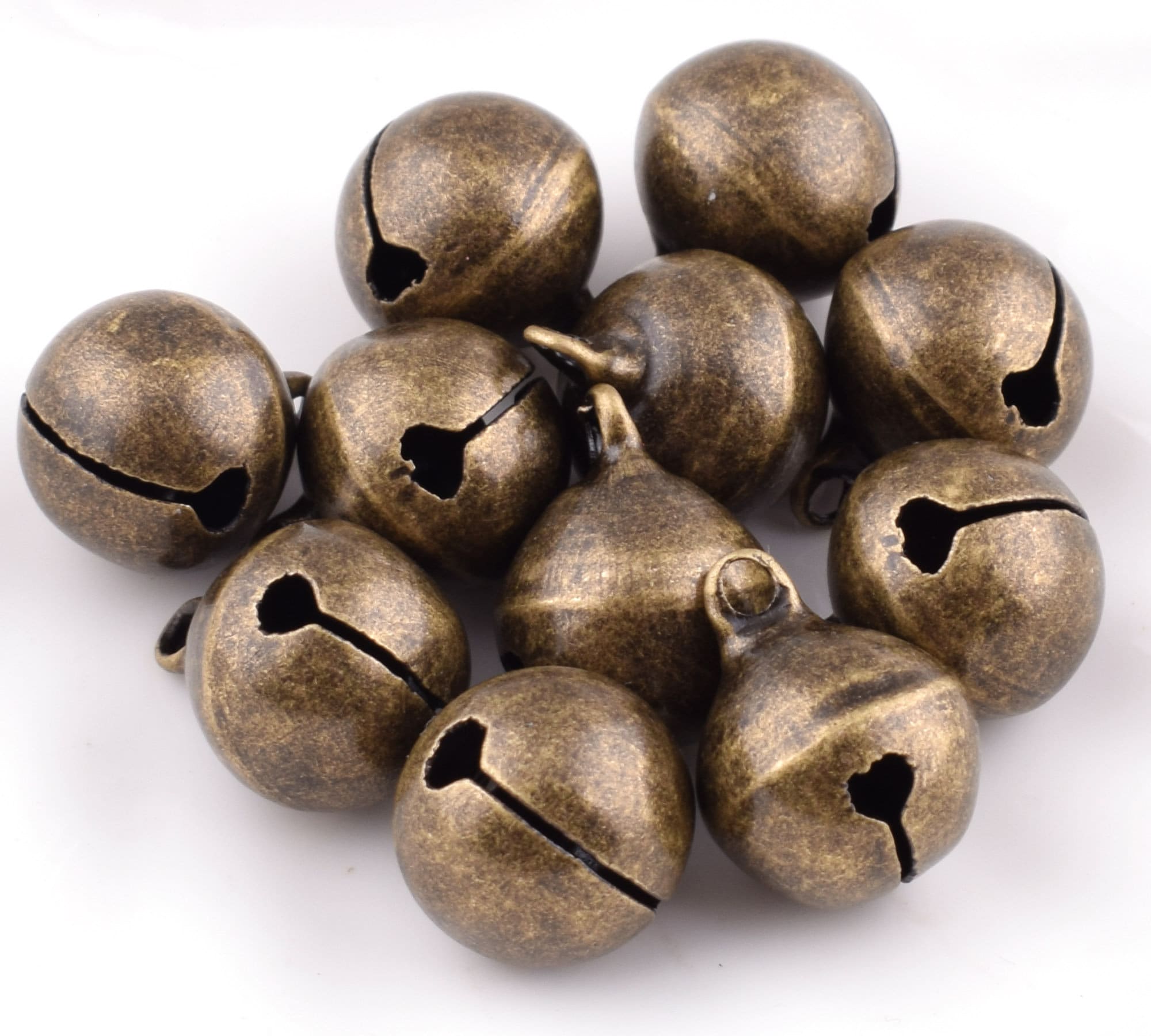 Jingle Bells,bronze Metal Bells,christmas Bells,50pcs Sleigh Bells