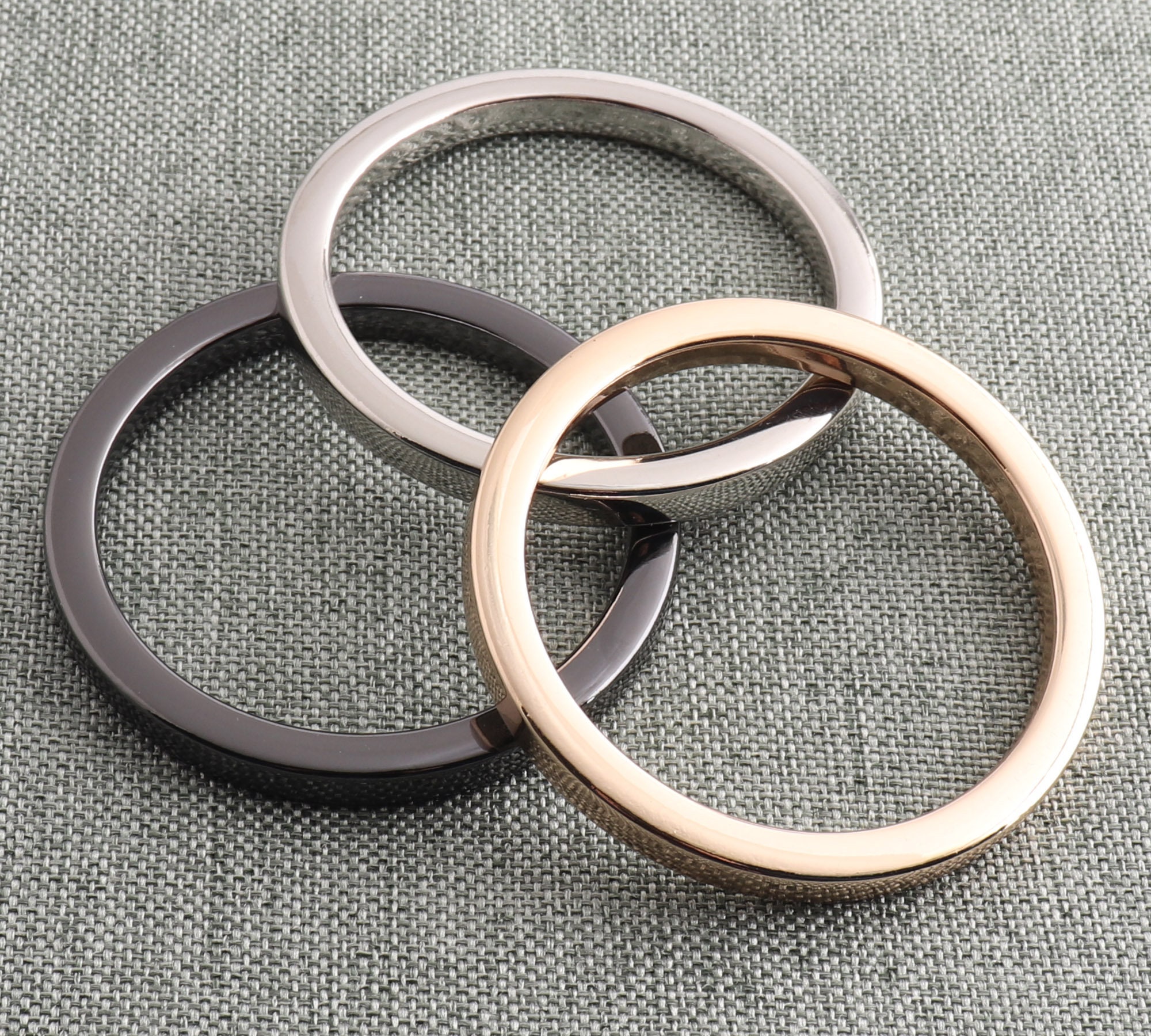 Factory Wholesale Zinc Alloy Nickel-Free Flat Metal O Ring, Custom Silver  20mm Metal O Rings for Handbags - China O Ring and Metal O Rings price