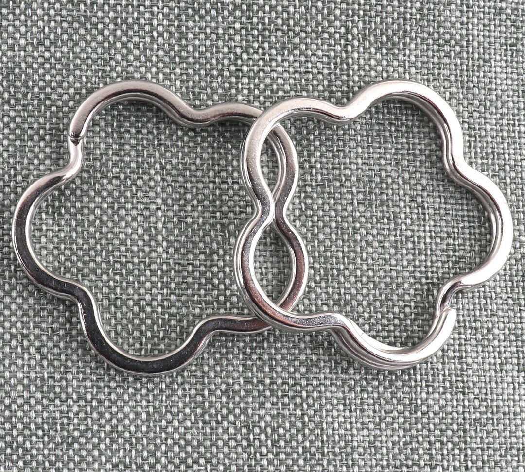 Mandala Crafts Lot De 50 Porte-clés En Métal Doré Plat Pour Travaux