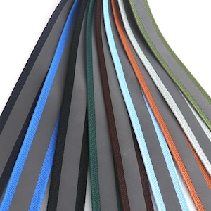 Reflective Ribbon Tape Sew On Multi Color 3/4&quot; Reflective Webbing Grosgrain FOR Clothing Sewing Dog Leash Lanyard By the yard