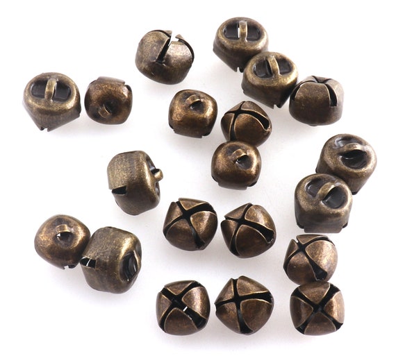 100 Pcs metal bells for crafts Miniature Bells for Crafts Metal Bells for  Crafts