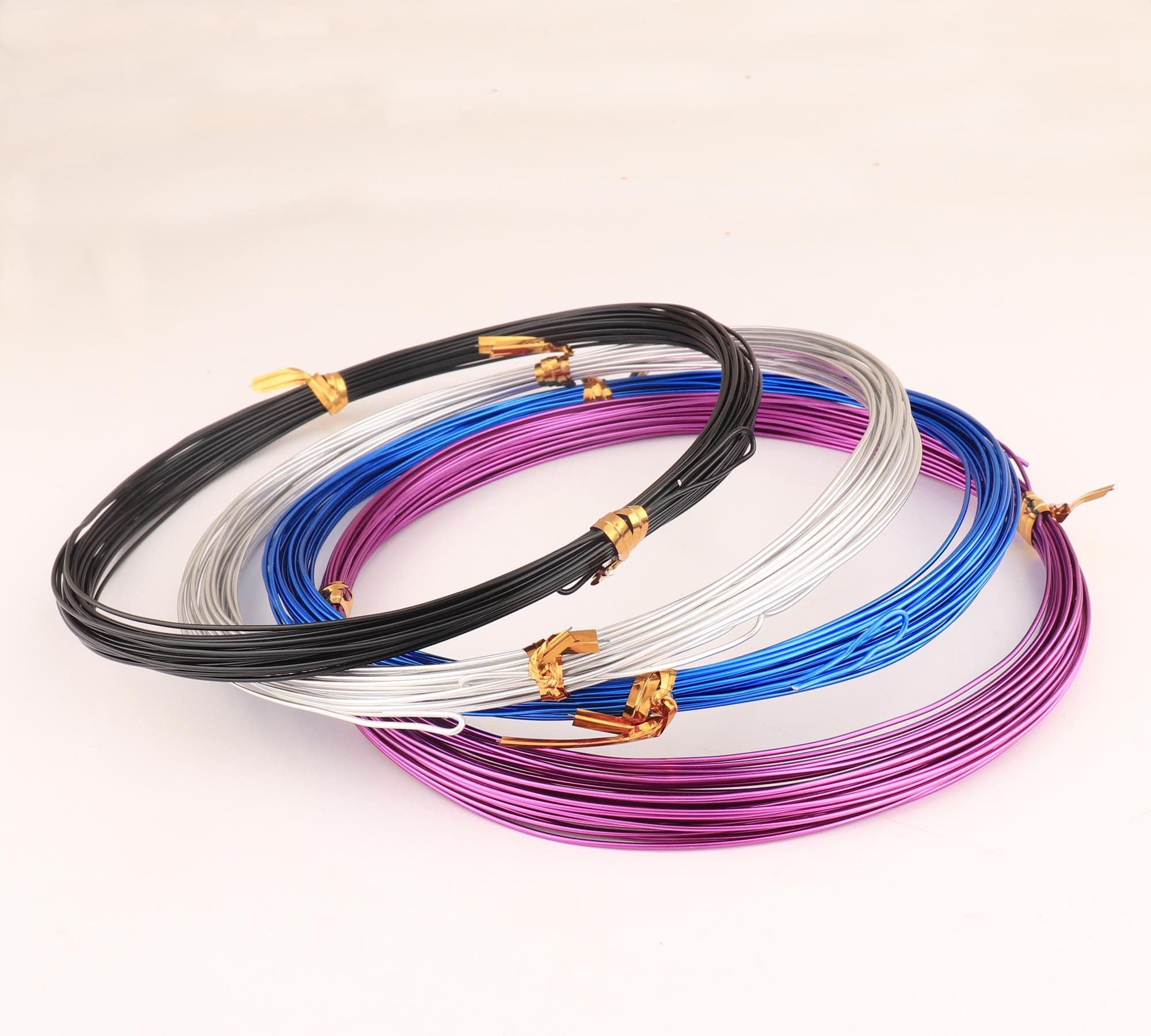 Fil D'aluminium De Calibre 18 De 25 Mètres, Ligne D'artisanat En Métal