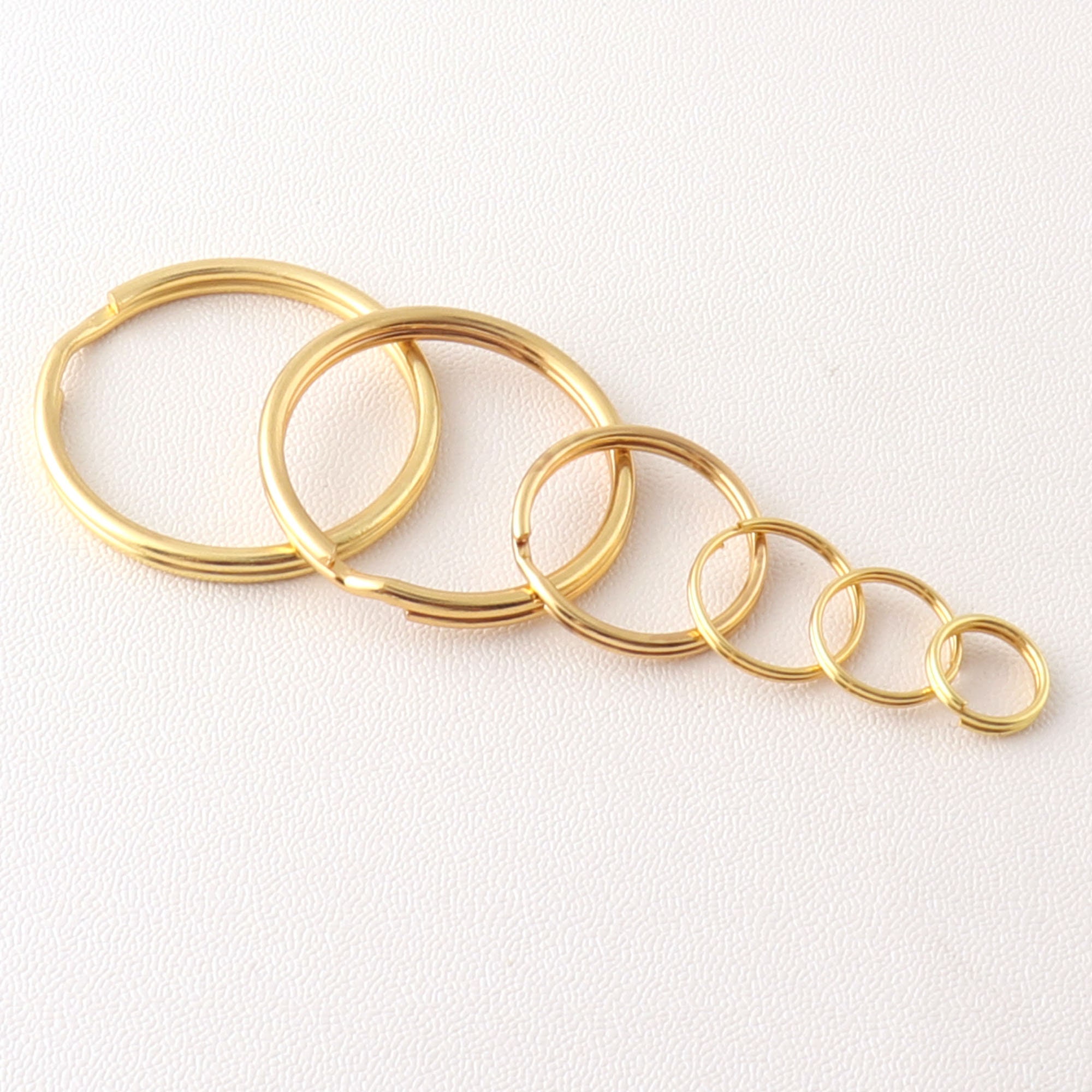 Gold Jump Rings 500pcs 10mm Double Loops Split Ring Bulk Jump Rings Split  Rings Double Loop Rings Jewelry Findings 