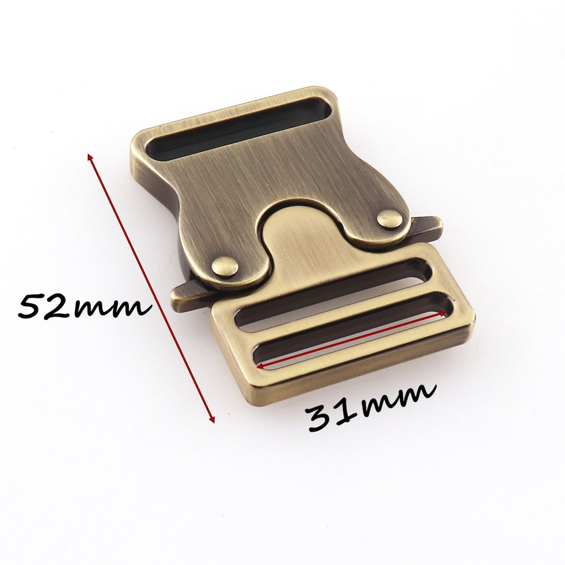 Metal Quick Side Release Buckle Antique Bronze Quality bing Etsy