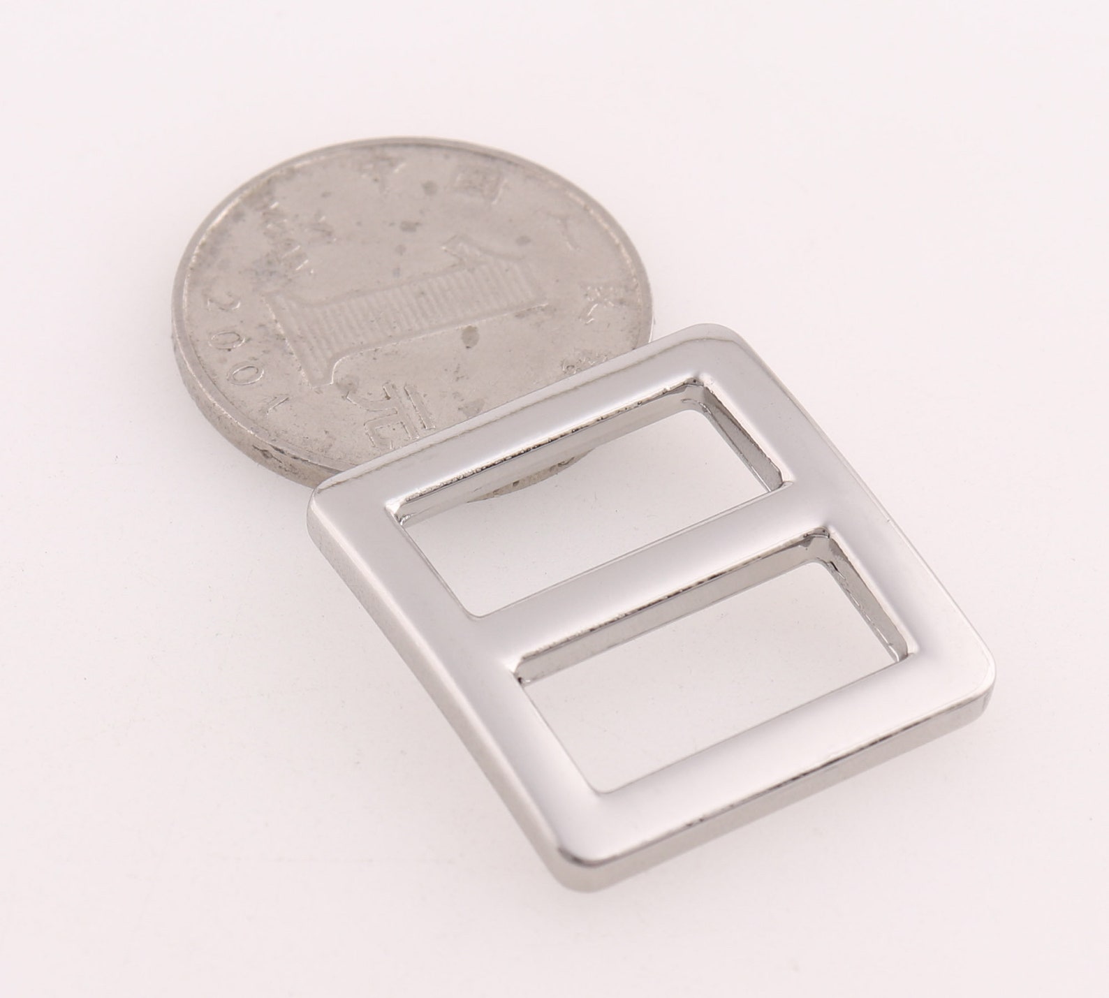 1dozen Square Slide Buckle Bar Adjuster Buckles Silver Belt Etsy