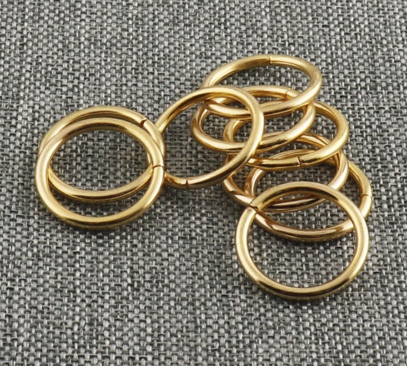 Gold Jump Rings 500pcs 10mm Double Loops Split Ring Bulk Jump Rings Split  Rings Double Loop Rings Jewelry Findings 