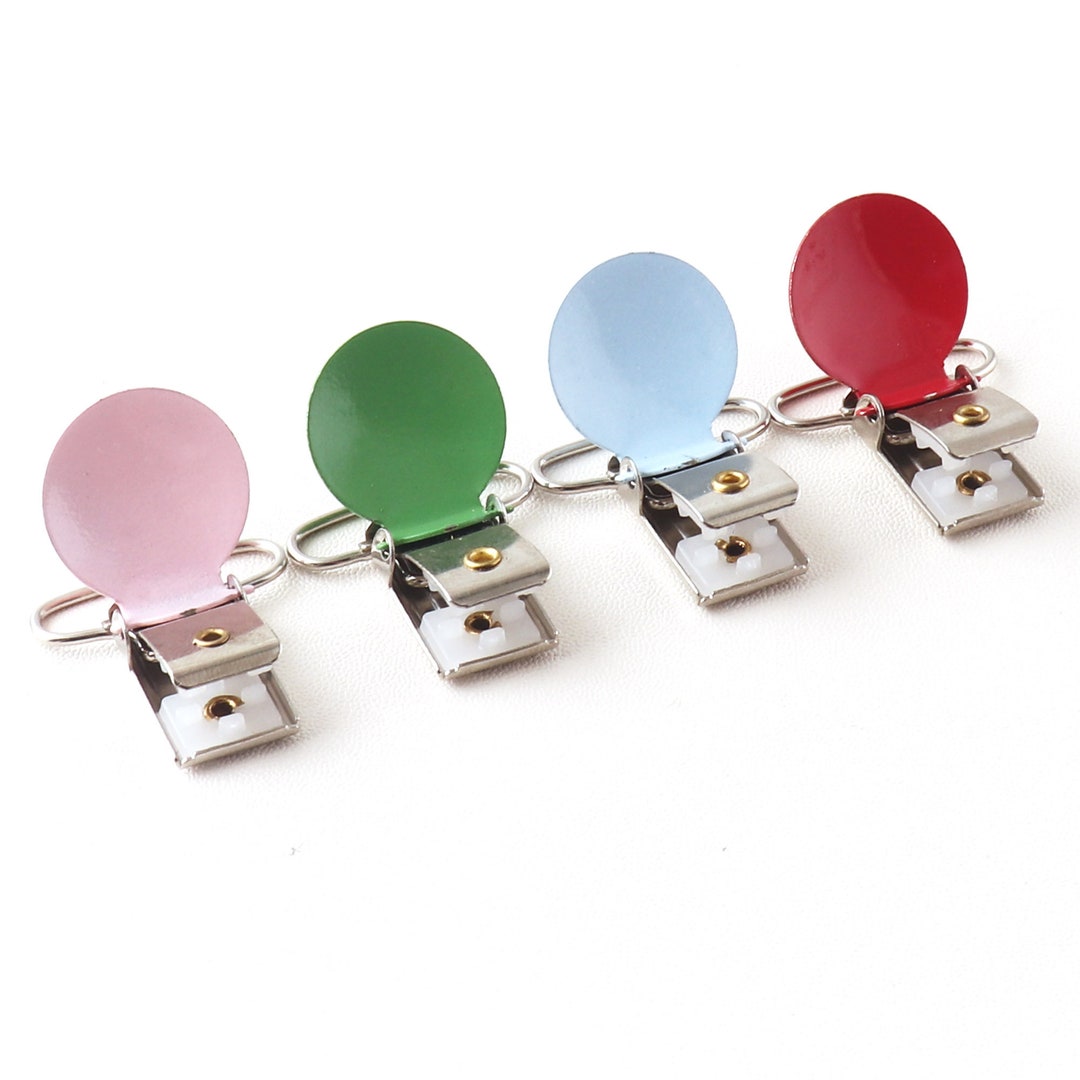 Suspender Clips 1 Pacifier Mitten Fabric Dummy Clips Etsy