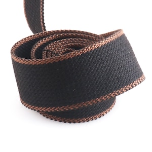 Soft Webbing 3 yards Cotton Webbing 1.5 Inch Heavy Duty Bag Handles Strap for Tote Bag Lanyard Woven Ribbon Sewing Trim Bag Strapping