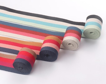 Nylon&Baumwoll Gurtband 50 mm breit, 2 Inch Gurtband, gurtband für tote bag, Polster Gurtband, Bekleidungszubehör, Meterware