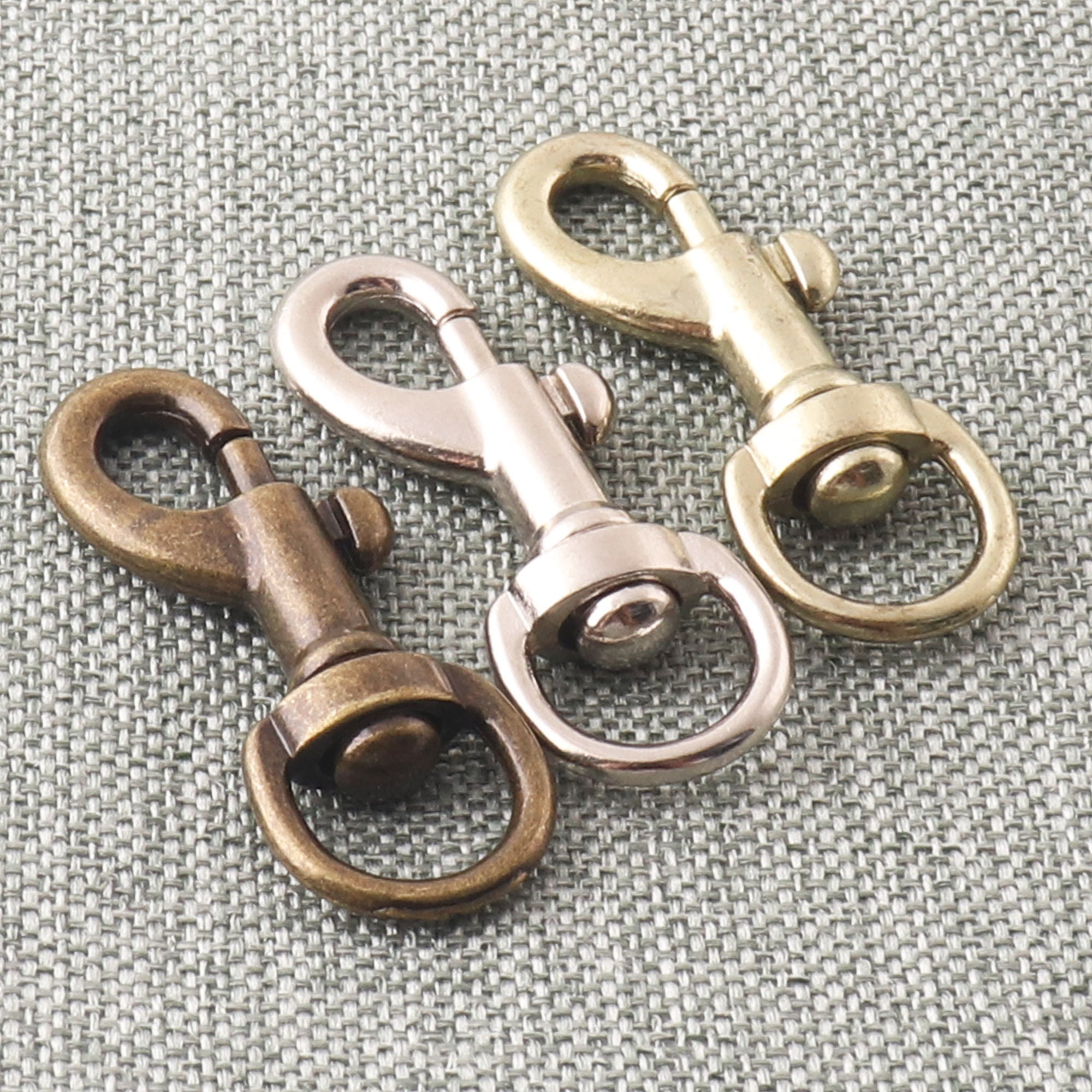 81mm  3.2 Antique Brass Metal Spring Snap/Snap Hook/Dog Collar Hardware/Pet  Hardware/Supply/Nickel Free - Yahoo Shopping