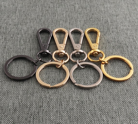 Large Key Chain 79mm Key Ring With Lobster Swivel Clasps Gunmetal//light  Gold/silver/gold Keychain Charm Bulk Swivel Snap Hook-2/6pcs -  Ireland