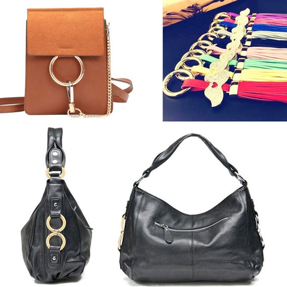 Moschettoni A Molla Ovali - Set 9 Pezzi Per Borse, Zaini, Fai-Da-Te E Animali Domestici