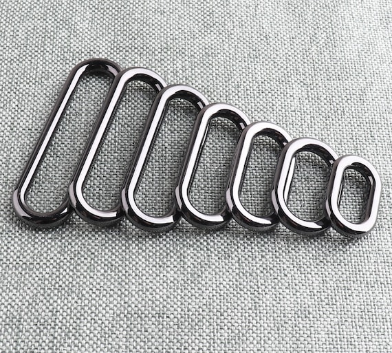 Metal O Rings For Mini Handbags Spring Buckles 19mm Clasp Handle