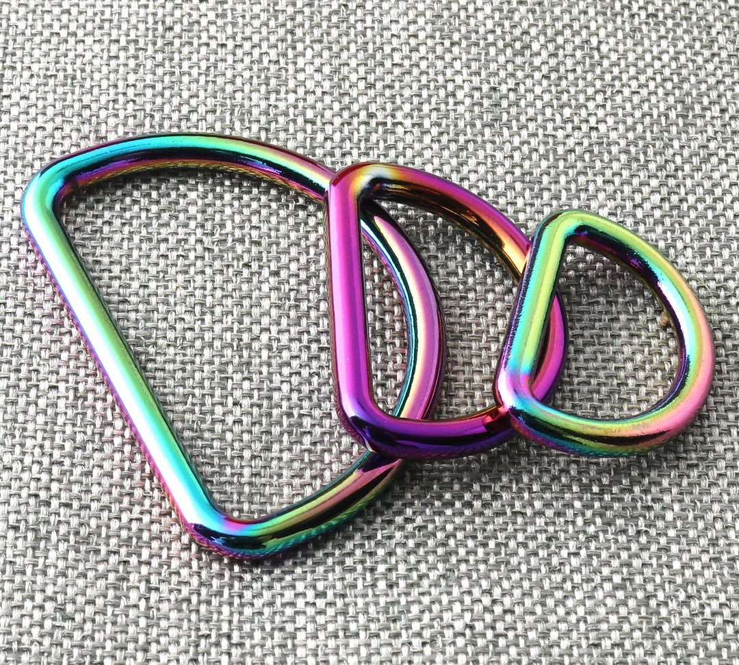Stabile D-Ringe Aus Metall – Für Halsbänder, Taschen, Gürtel & Mehr (15–50 Mm)