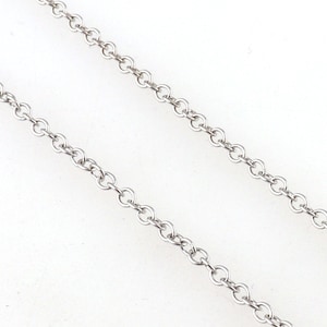 Cadena fina cadena de repuesto collar máscara cadena simple cadena collar pulsera regalo para hombres y mujeres joyería DIY