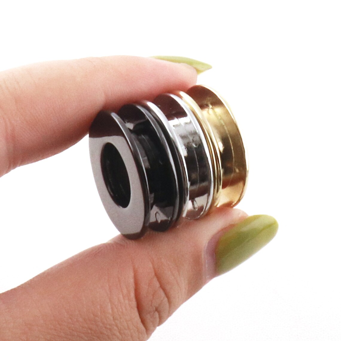 Eyelets Screw Grommet 1/2 Inch Alloy Eyelet Gunmrtal Round Etsy