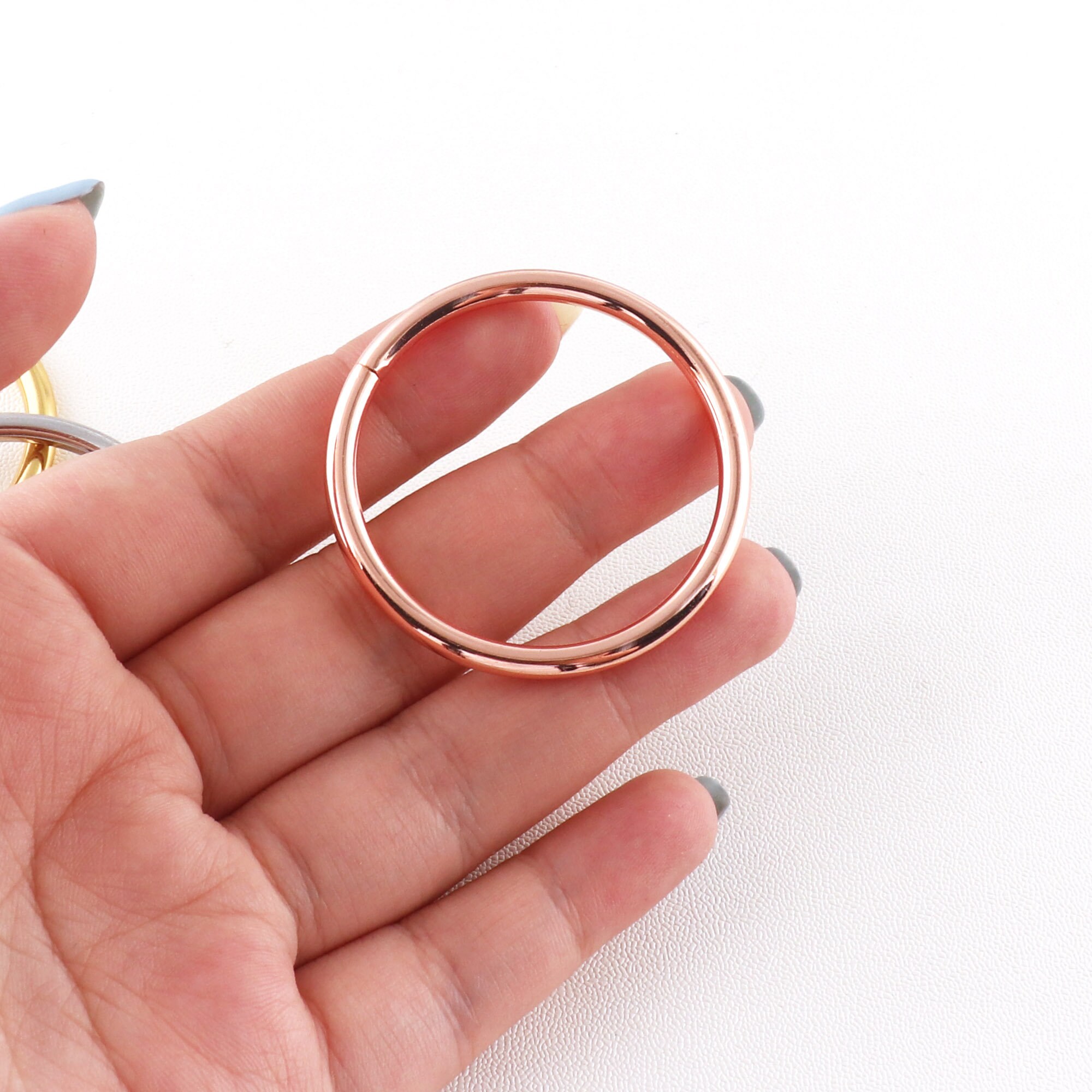Metal O Ring 1.5 Inch Non-welded O Ring for Belt Dog Leash