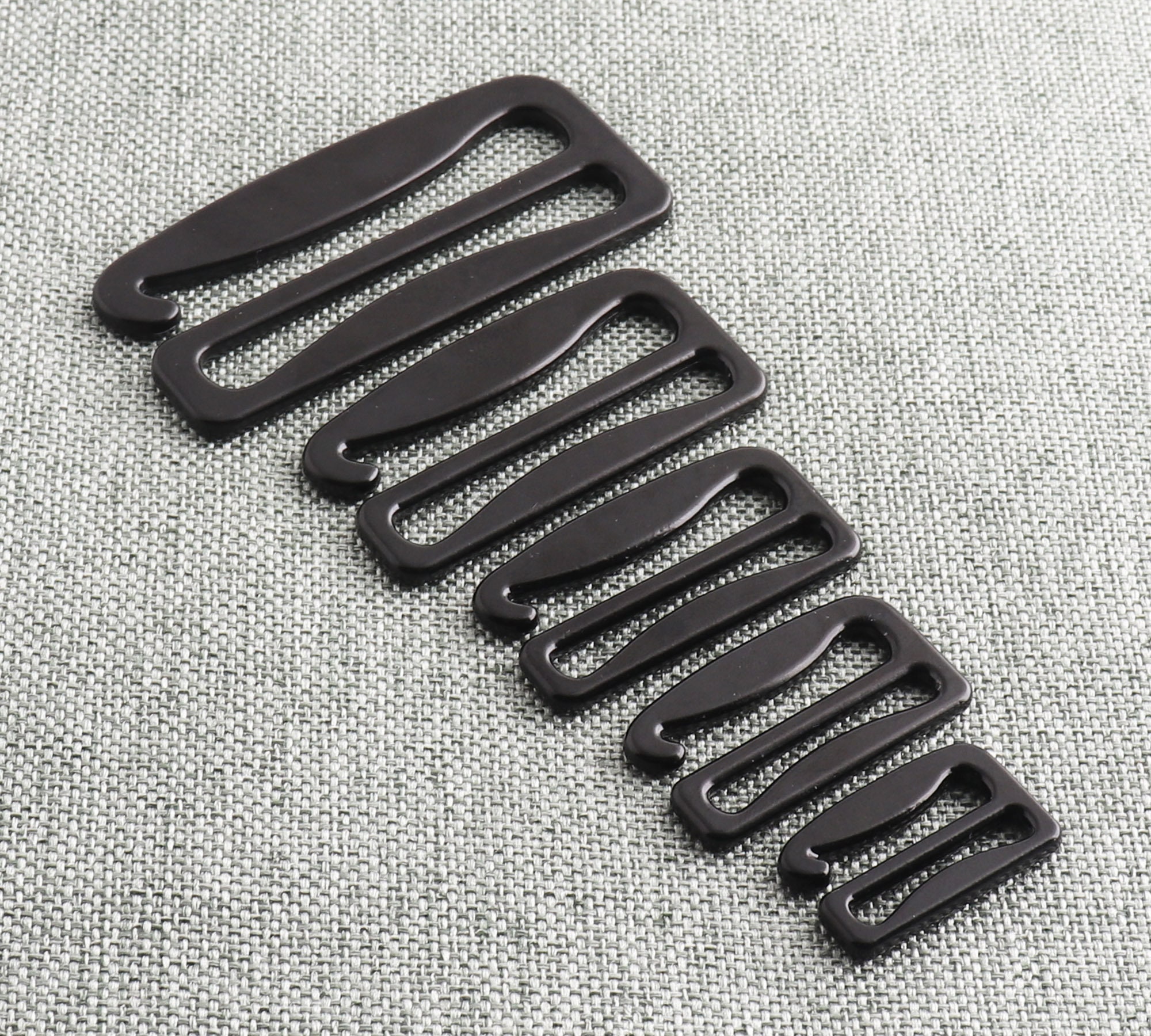 100Pcs 6-25mm Metal Bra Clamp Fixed Clasps Underwear Shoulder