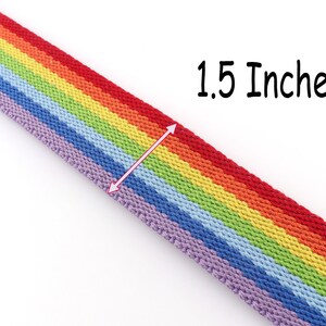 Strap webbing 1.5" cotton/polyester webbing soft ribbon 7 color cotton webbing for Handbag Strap Webbing Belt Strap Webbing Bag strap image 3