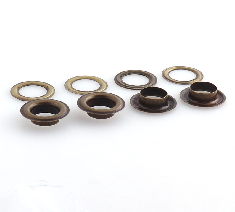 Large Eyelets Grommets With Washers Antique bronze 14mm Repair Etsy