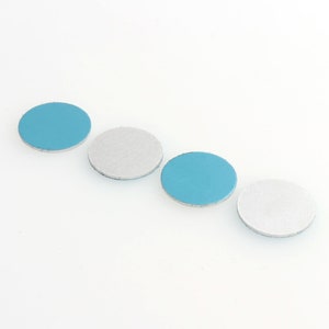 20 PCS 3/4&quot; Brushed Aluminum Stamping Blanks,18 Gauge hand stamping blanks,round blanks,stamping disc