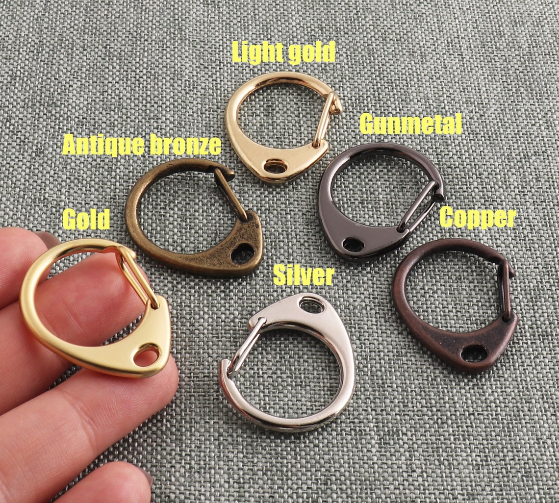 Lobster Clasp Trigger Clasp For Jewelry Making Plated Silver Etsy