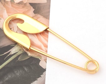 Große Pins Sicherheitsnadeln Gold 100mm(4 '') Schalnadeln Bunte Nähnadeln Für Schneiderei Stich Maker Vintage Brosche Schmuck Perlen