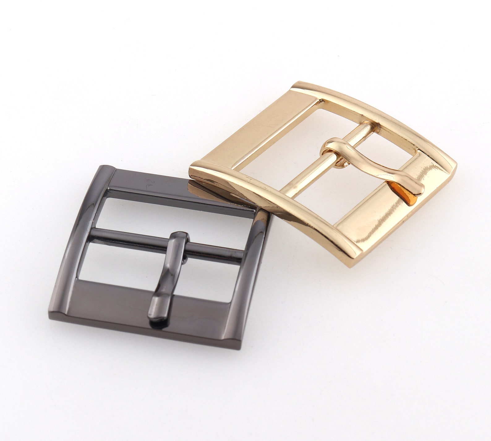 Center Bar Buckle Pin Buckle Buckle Fasteners Gold/Gun black Etsy