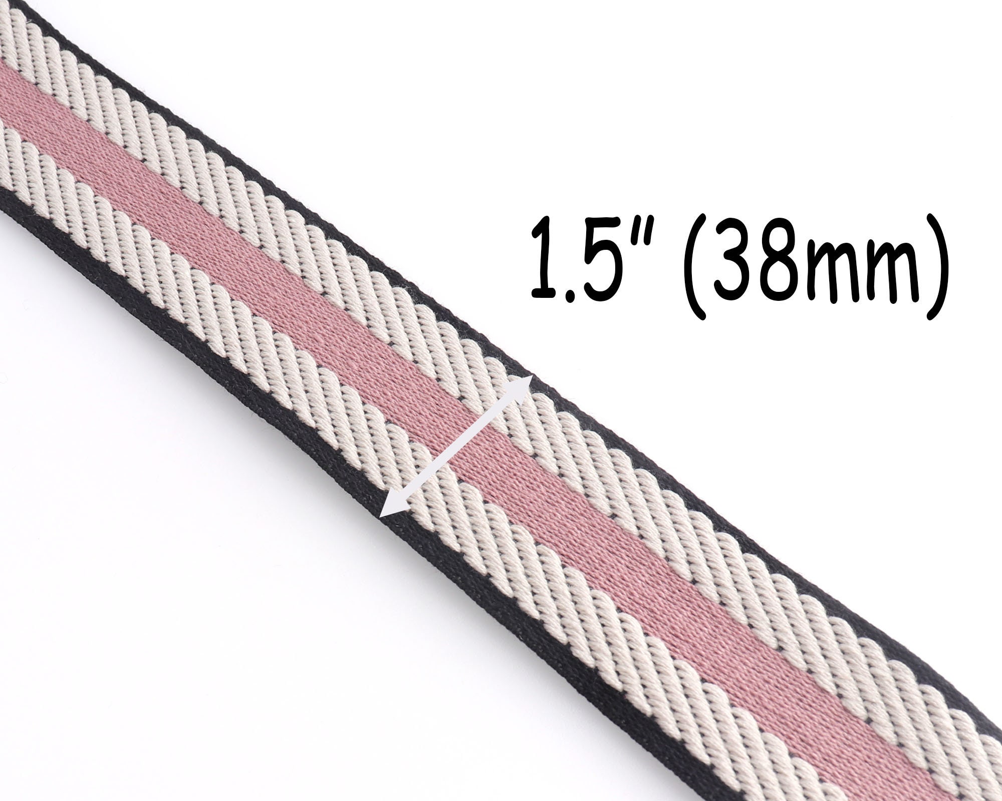 Webbing Rib Strap Webbing Cotton Webbing 1.5