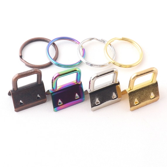 Key Fob Hardware - Iridescent Key Fob Hardware - Iridescent