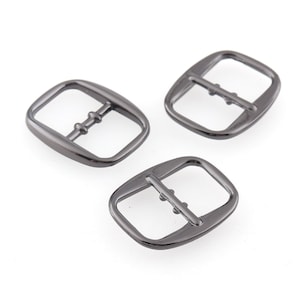 20 PCS Gunmetal Strap Buckles 1/2&quot;Adjustable Slide Buckle Belt Buckle Strap Adjuster buckle purse buckle metal buckle for Bag Purse Watch