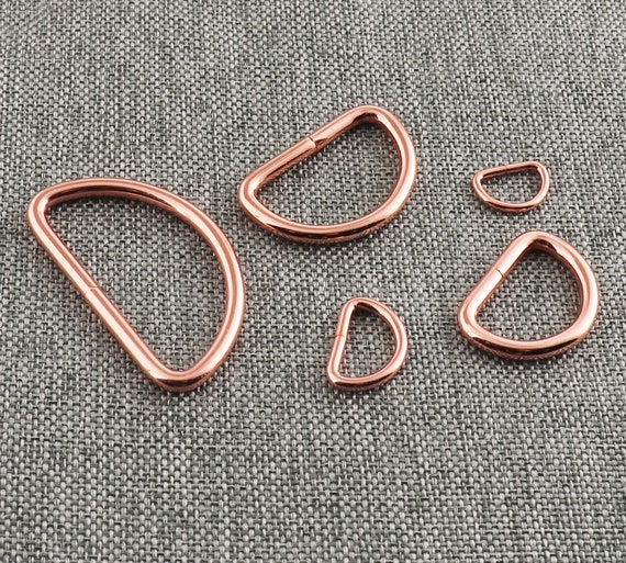 5pcs 13-50mm Meetee Rectangle Metal O D Ring Buckles For Bags Webbing - Foto 4