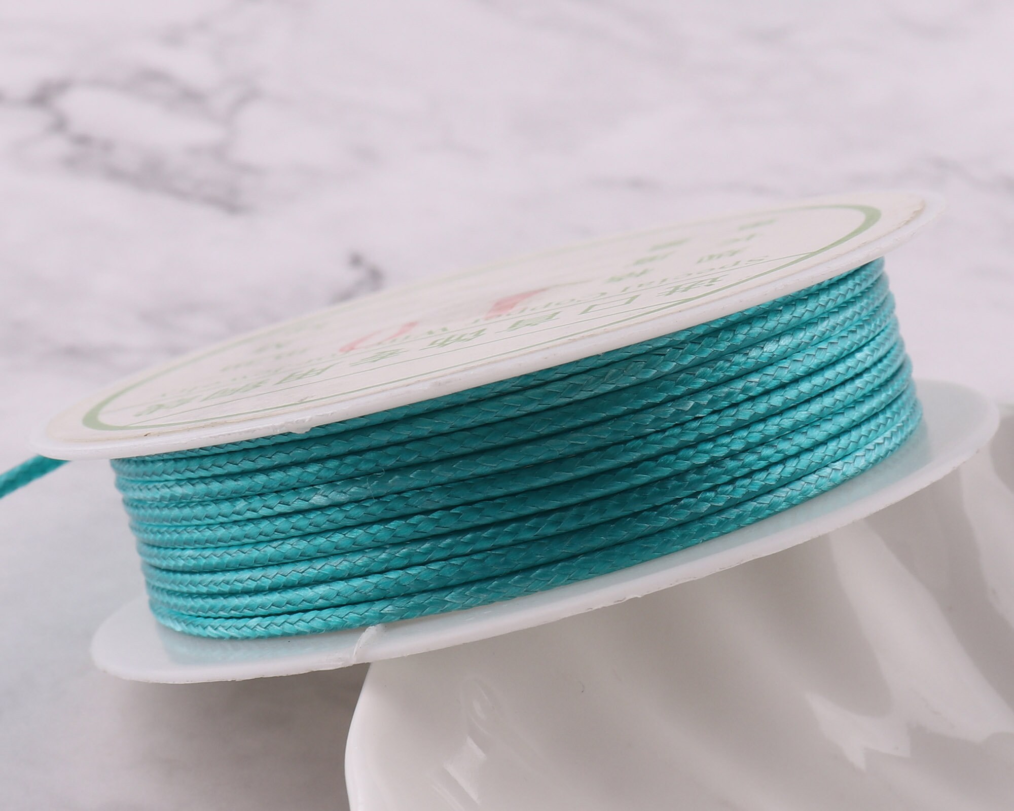 Corda Per Tessitura Cera Corda In Poliestere Corda Coreana Di Alta - Foto 2