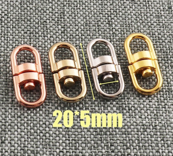 Swivel Links Metal Swivel Connectors MULTI COLOR 205mm Swivel Joint  Connector Clasp FOR Purse Strap Key Chain Jewelry Making-50pcs -  Canada
