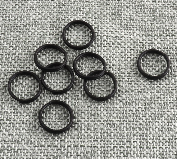 100 Piece Mini Stainless Steel Split Rings Connectors for Arts