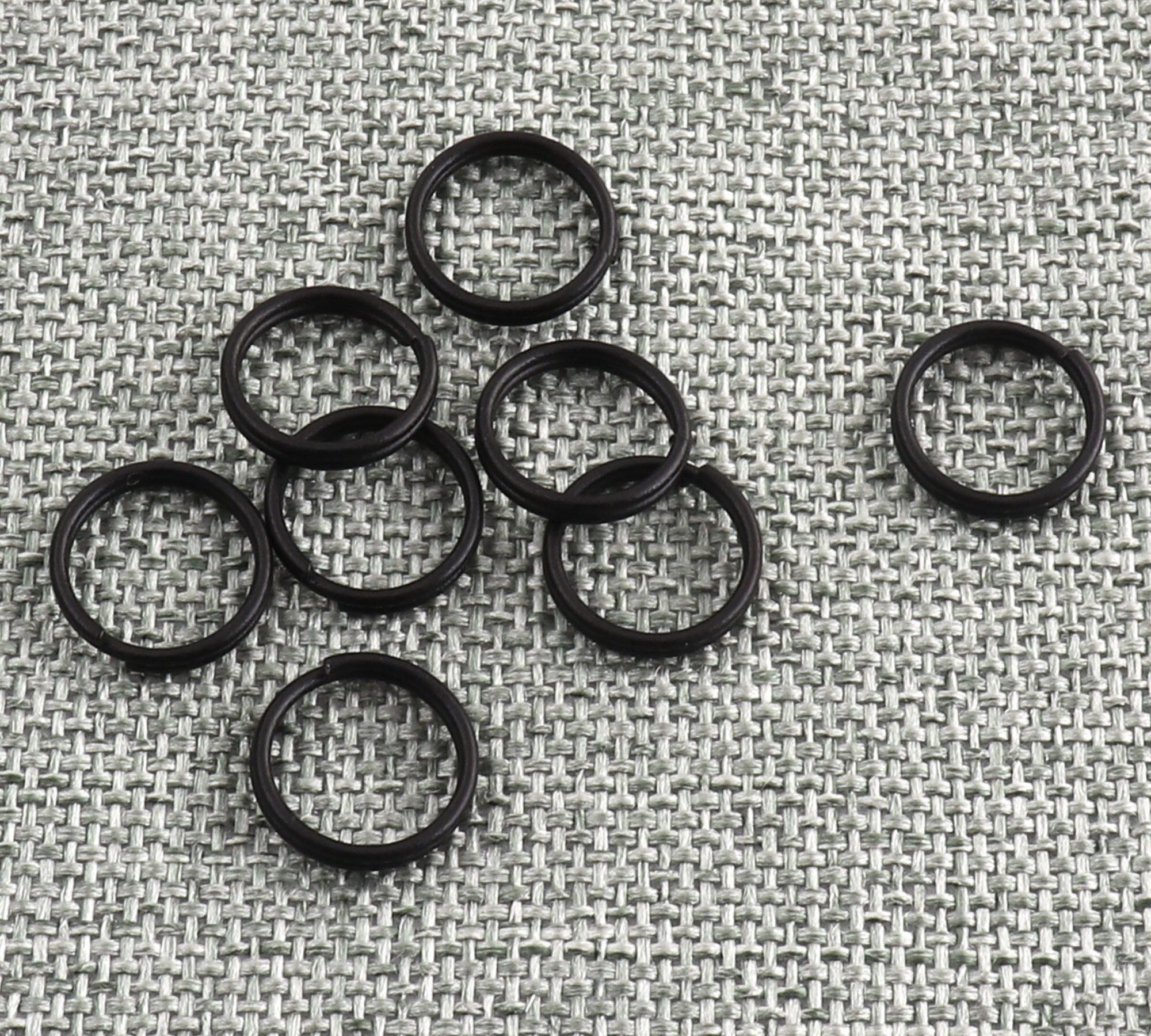 BEADNOVA 10mm Open Jump Rings for Keychains Assorted