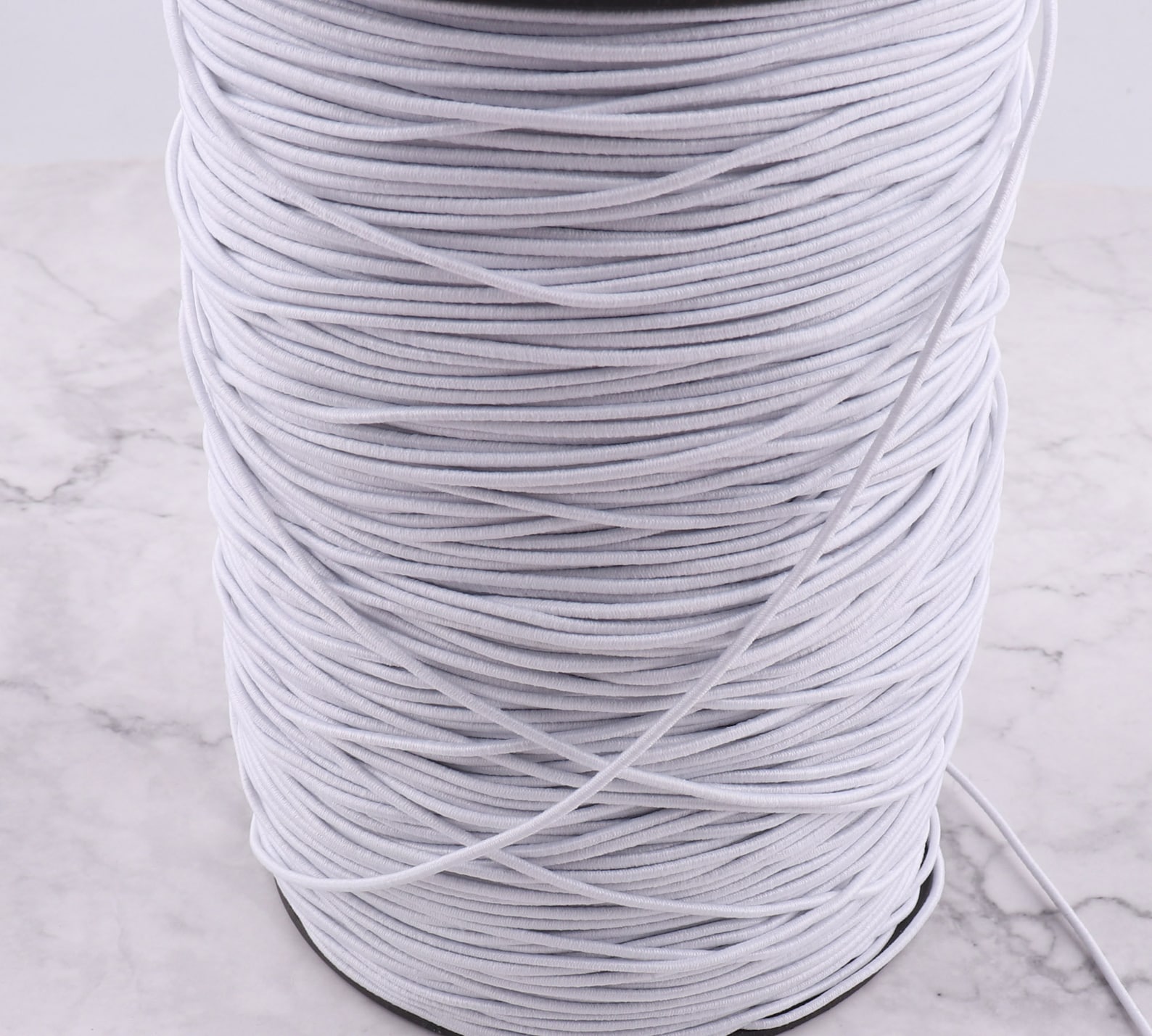 100 Meters Elastic Rope 1.5mm Round Elastic Cord White Elastic - Etsy