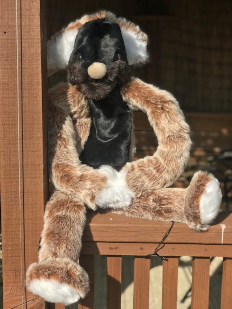 Buster the big fluffy Slobbit large adult hand puppet made Etsy