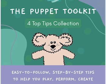 El kit de herramientas para títeres: Colección de 4 consejos principales *Descarga digital*