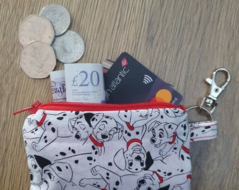 Handmade 101 Dalmatians coin purse