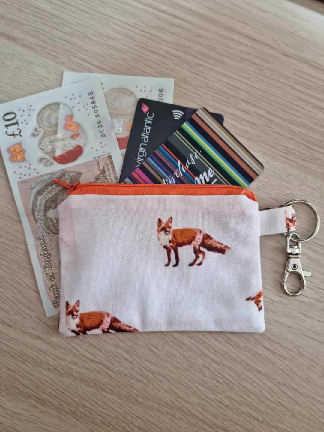 Joules fox keyring deals