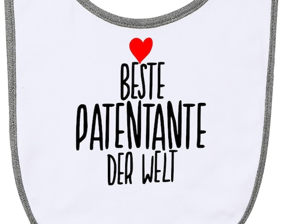 Baby Latz "Beste Patentante der Welt"