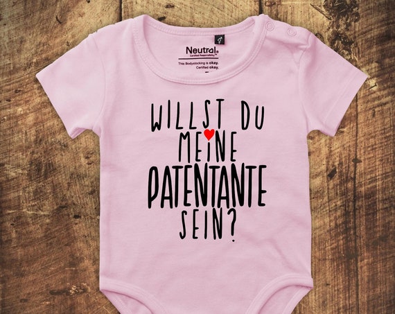 Babybody Bodysuit "Do you want to be my patentee?" Fair Wear