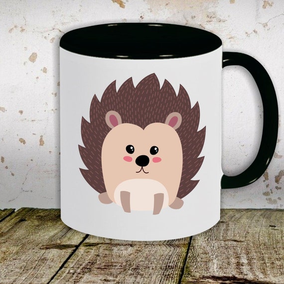 kleckerliese children's cup teacup cup motif hedgehog animal motifs animals with desired name cup cup