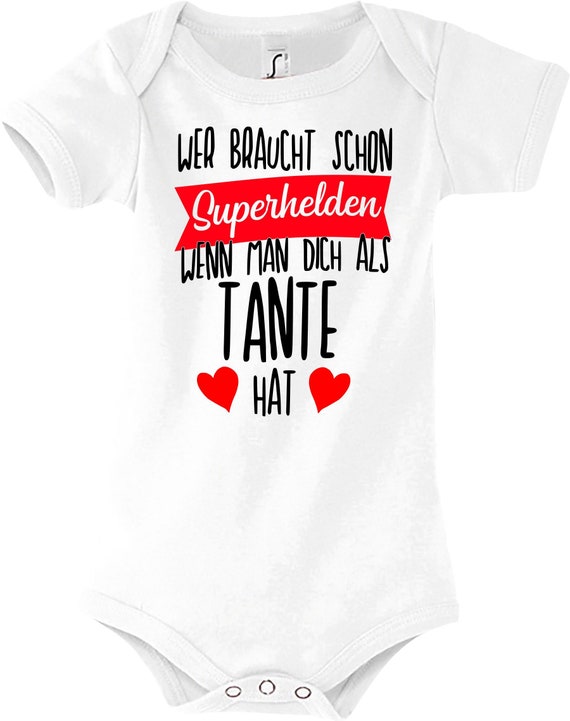 Baby Body "Wer braucht Superhelden wenn man dich als Tante hat"