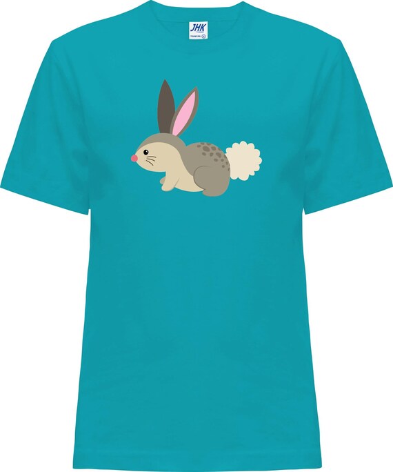 Kleckerliese Baby Kinder T-Shirt "Hase" Kurzarm Sprüche Jungen Mädchen Shirt Nicki mit Aufdruck Motiv