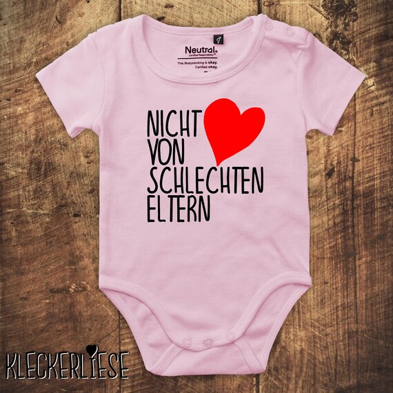 Babybody Body "Nicht von schlechten Eltern" Fair Wear