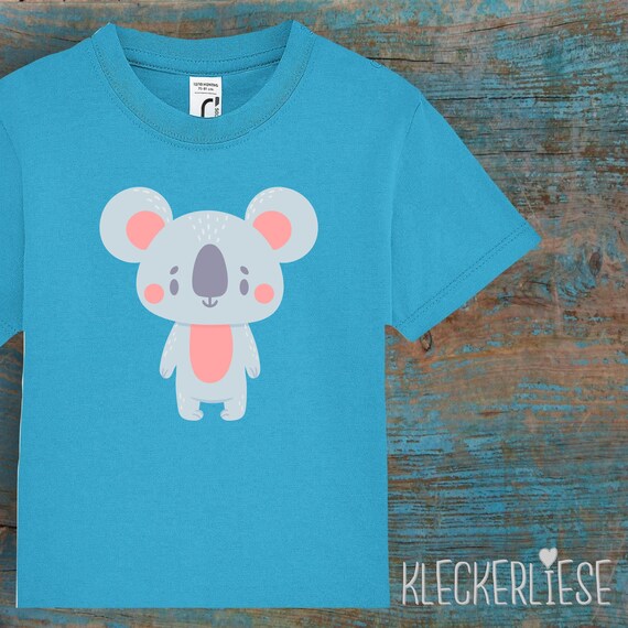 Kinder Baby Shirt Kleinkind "Tiermotiv Koala" T-Shirt Jungen Mädchen